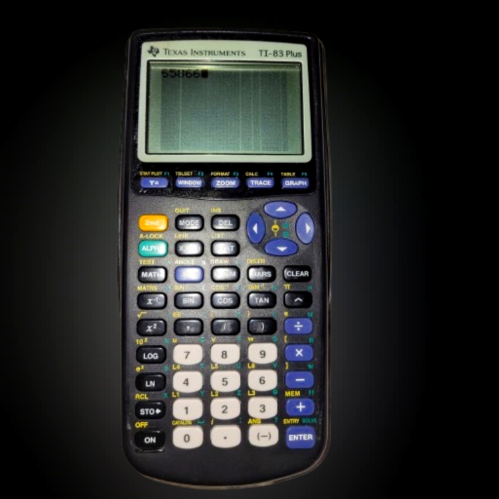 T1 83 Plus Graphing Calculator-Pre owned